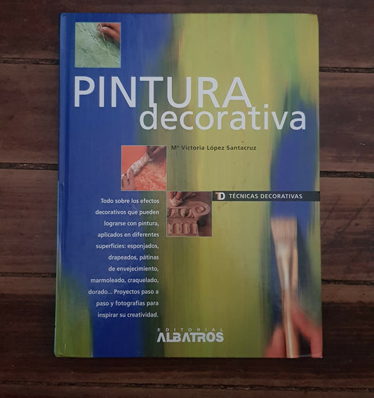 Libro sobre tecnicas pintura decorativa